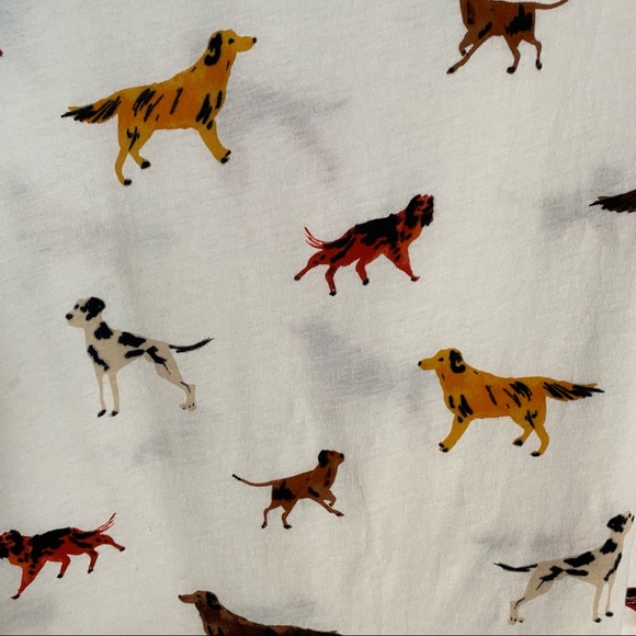 SOLD🍀PUPPY DOG WEEKEND T-SHIRT ANTHROPOLOGIE - Picture 6 of 6